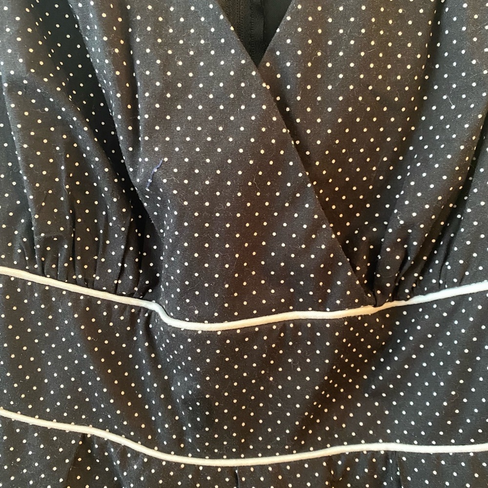 Vintage torrid Size 3x polka dot dress emo mallgoth hottopic - Picture 2 of 4